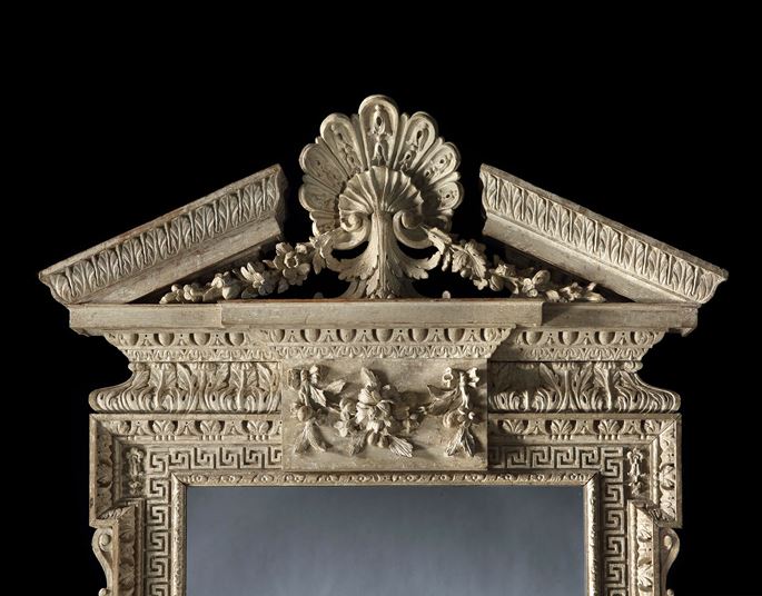 A rare carved mirror retaining its original paint | MasterArt